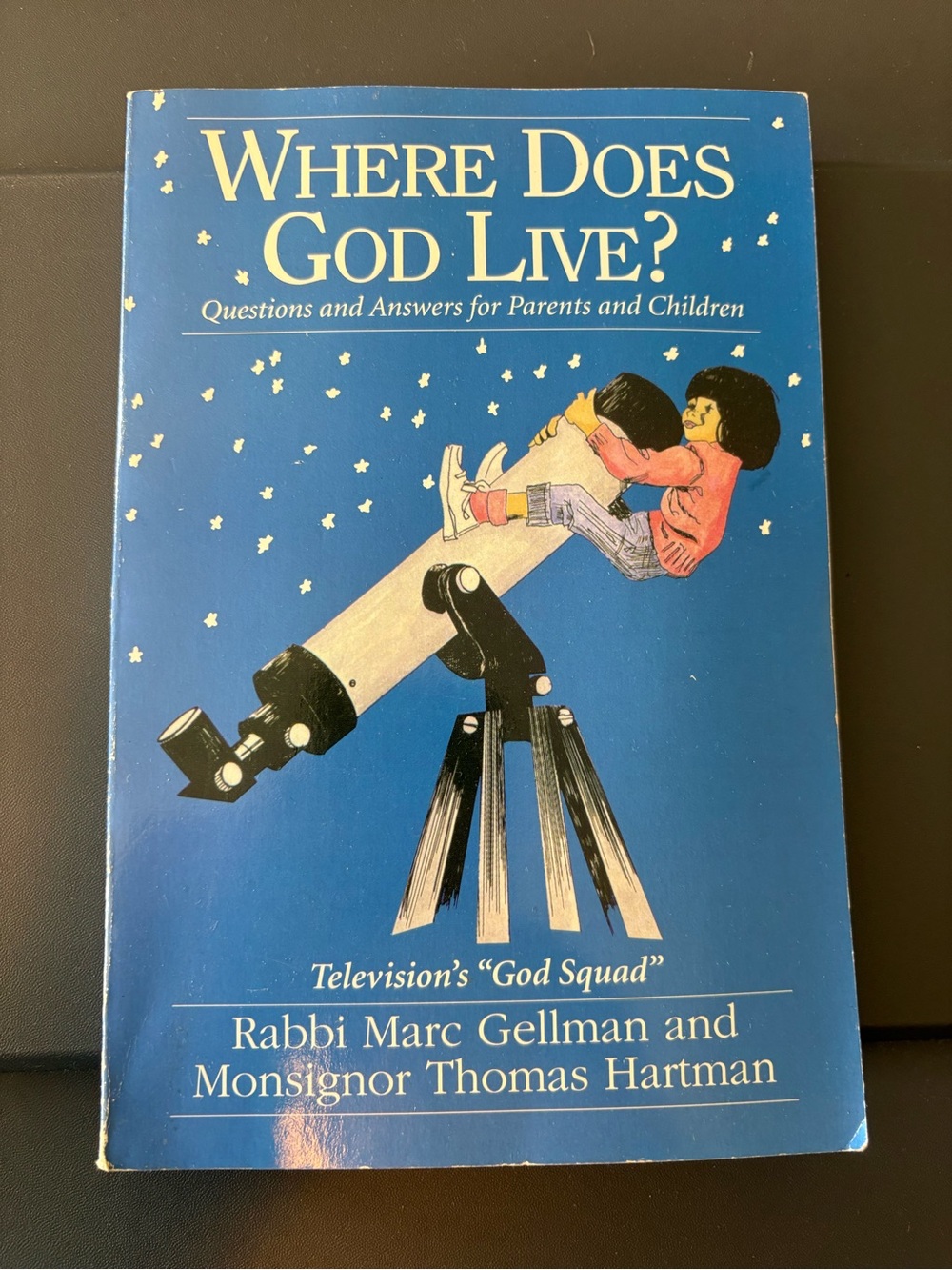Where Does God Live? Book for Children and Parents - Good Condition